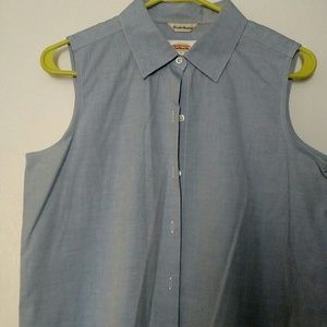 Sleeveless Talbots blouse